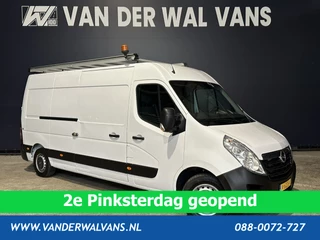 Opel Movano 2.3 CDTI 170pk Automaat L3H2 Inrichting Euro6 Airco | Camera | Navigatie | Cruisecontrol | Imperiaal Parkeersensoren, 2500kg Trekhaak, Trap, Bijrijdersbank