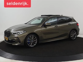 BMW 1-serie 118i M Sport | Panoramadak | Leder |  Stoelverwarming | Carplay | Sfeerverlichting | Camera | Live Cockpit | Sportstoelen | Navigatie | Park Assist