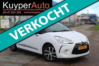 Hoofdafbeelding Citroën DS3 Citroen DS3 1.2 VTi Chic NIEUWE DISTR CLIMA SENSOREN NAVI BLUETOOTH