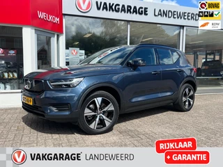 Volvo XC40 Recharge Twin Plus, trekhaak, navi, leder, 420KM Accu, BTW
