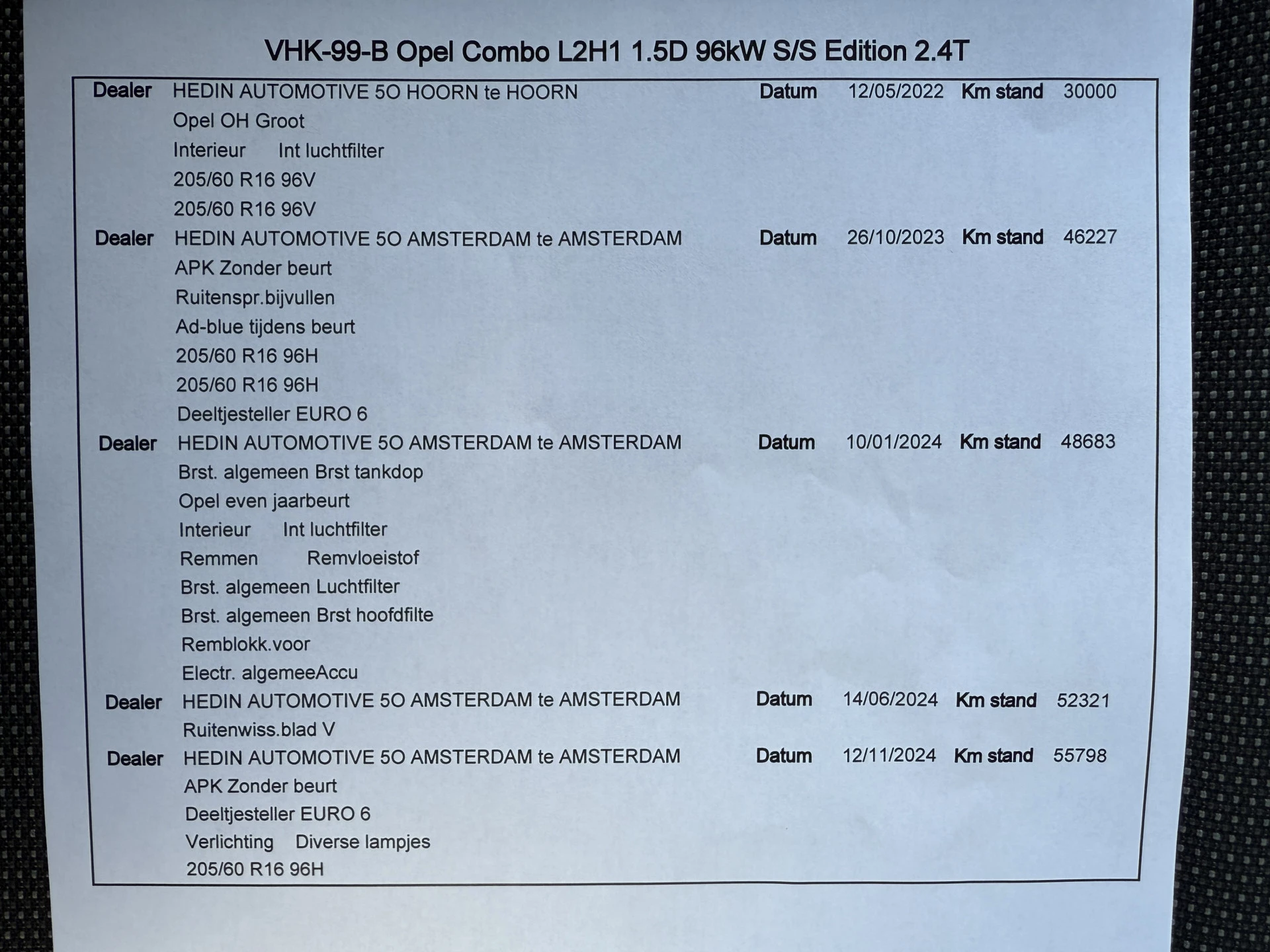 Hoofdafbeelding Opel Combo