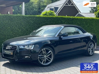 Hoofdafbeelding Audi A5 Audi A5 Cabriolet 1.8 TFSI Automaat Pro Line | TREKHAAK AFNEEMBAAR | LEDEREN BEKLEDING | 19 INCH