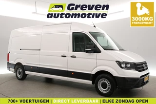 Volkswagen Crafter 2.0 TDI 177PK L4H3 | Aut. | 3000kg Trekgew. | Airco | Cruise | Camera | 3 Zits | Carplay | Stoelverw. | Parkeersens.