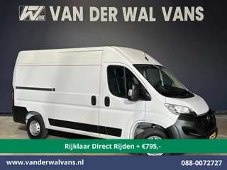 Opel Movano 2.2D 120pk L2H2 *Rijklaar Direct Rijden* Euro6 Airco | 2500kg Trekhaak | Apple Carplay | Cruisecontrol Android Auto, Parkeersensoren, Bijrijdersbank