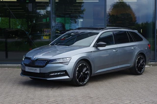 Škoda Superb Combi 1.4 TSI iV Sportline BNS 218 PK PHEV, Panoramadak, Trekhak, Canton Sound, Memory, 19" LM, 360 Camera,