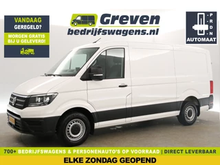 Volkswagen Crafter 30 2.0 TDI L3H2 140PK DSG Automaat 3000KG Trekgew. Airco Cruise Carplay 3 Persoons Elektrpakket Schuifdeur
