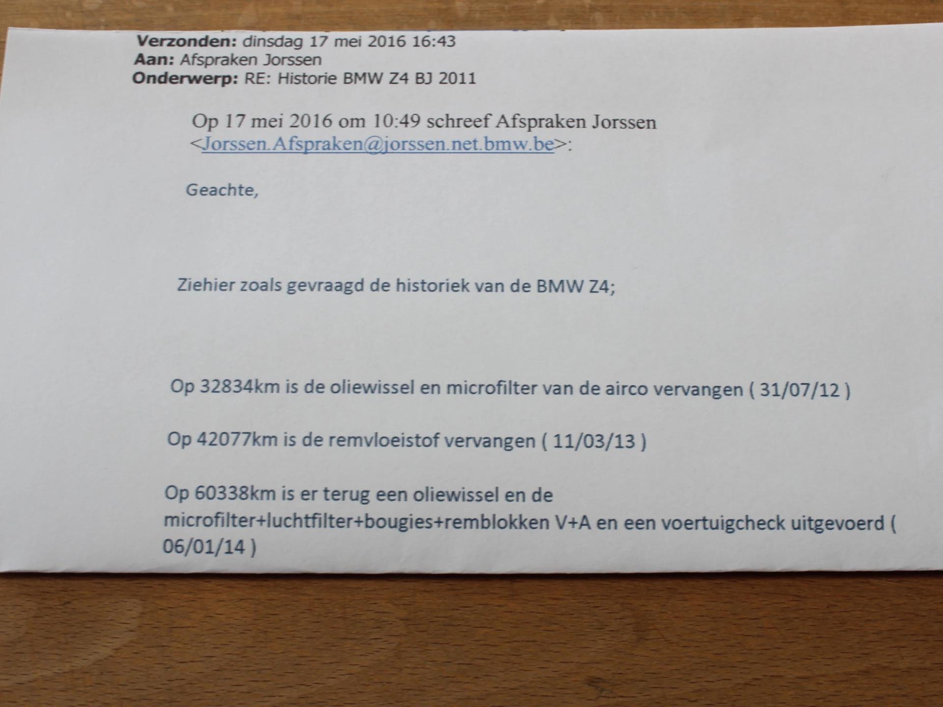 Hoofdafbeelding BMW Z4