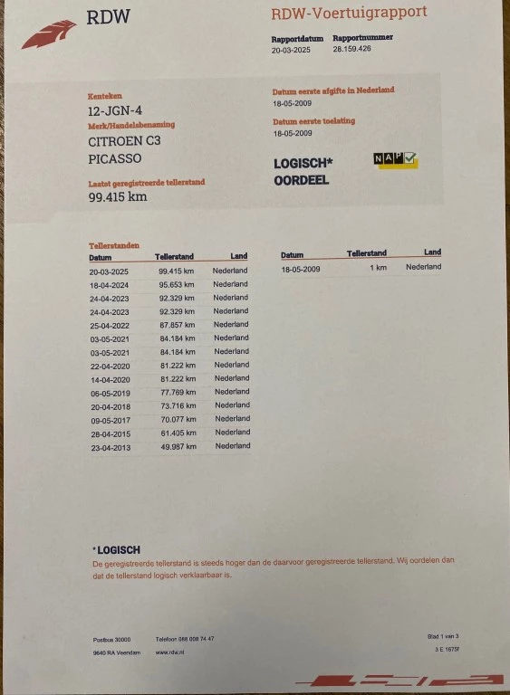 Hoofdafbeelding Citroën C3 Picasso