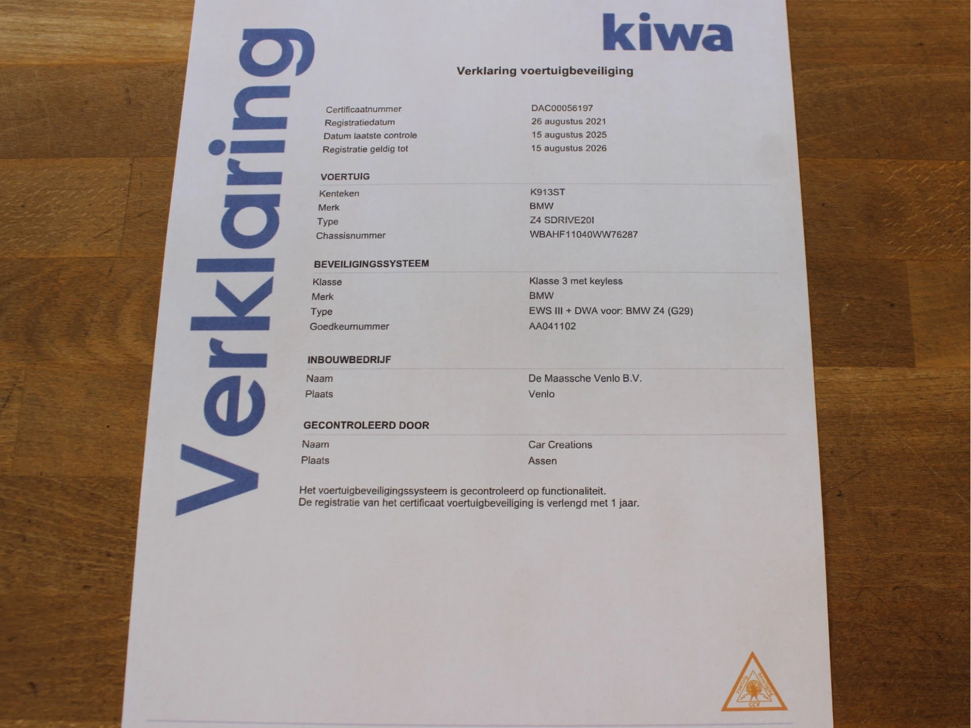 Hoofdafbeelding BMW Z4