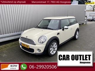 Hoofdafbeelding MINI Clubman MINI Clubman Mini 1.6 One Final Edition 2e Eignr, A/C, CC, Navi, Half Leer, Carkit, LM, nw. APK – Inruil Mogelijk –