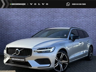 Volvo V60 2.0 B3 Momentum Advantage | 19"LM velgen | Exterior Styling Diffuser | Apple carplay/android auto | Extra getint glas | metallic lak | parkeersensoren |