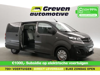 Opel Vivaro-e 75 kWh L3H1 | DC | 9 Zits | Snelladen | SOH 99% | Airco | Cruise | Camera | Carplay
