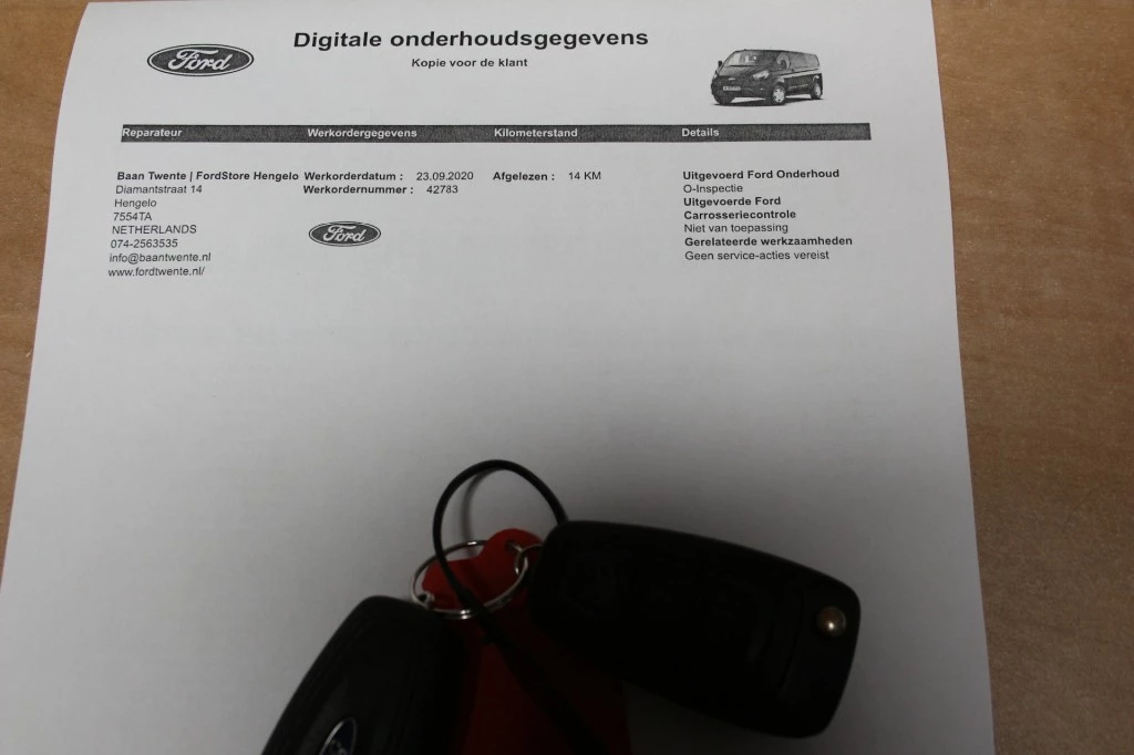 Hoofdafbeelding Ford Transit Custom