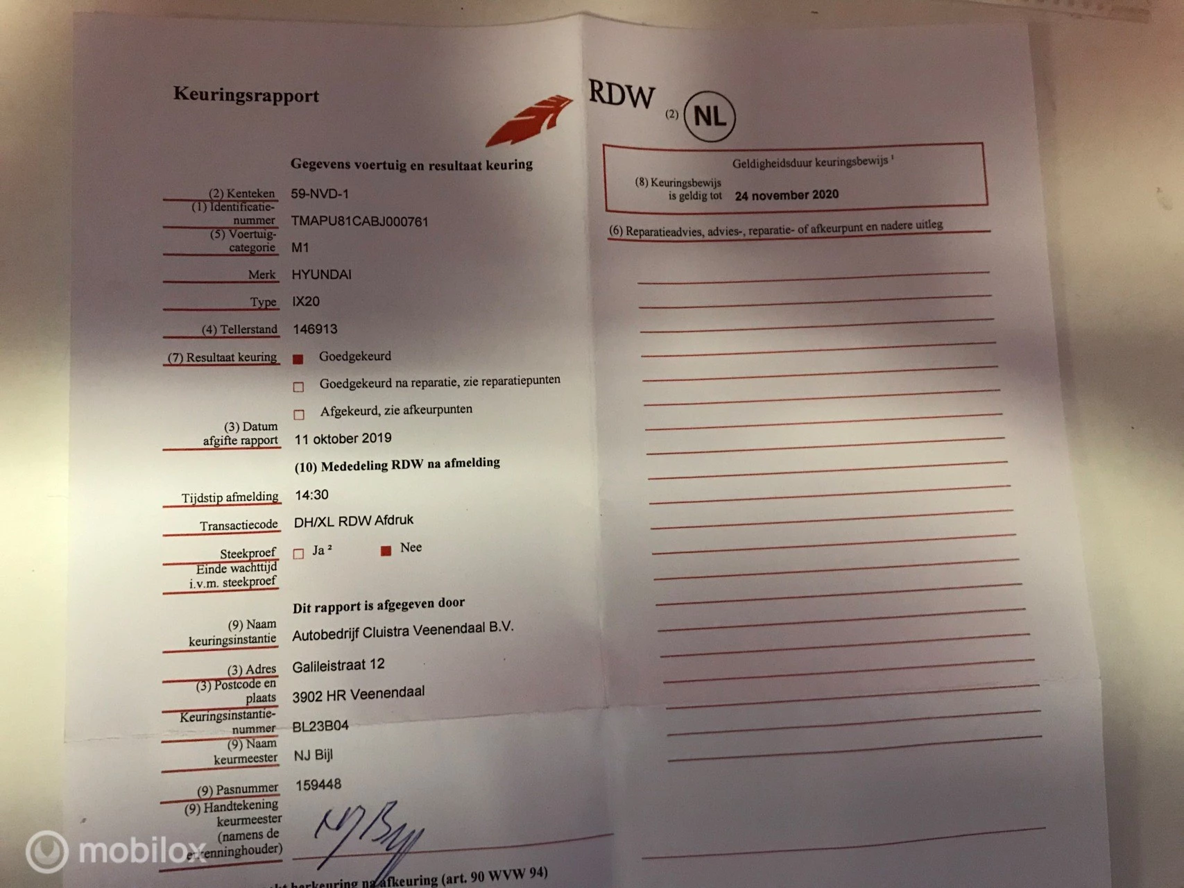 Hoofdafbeelding Hyundai ix20