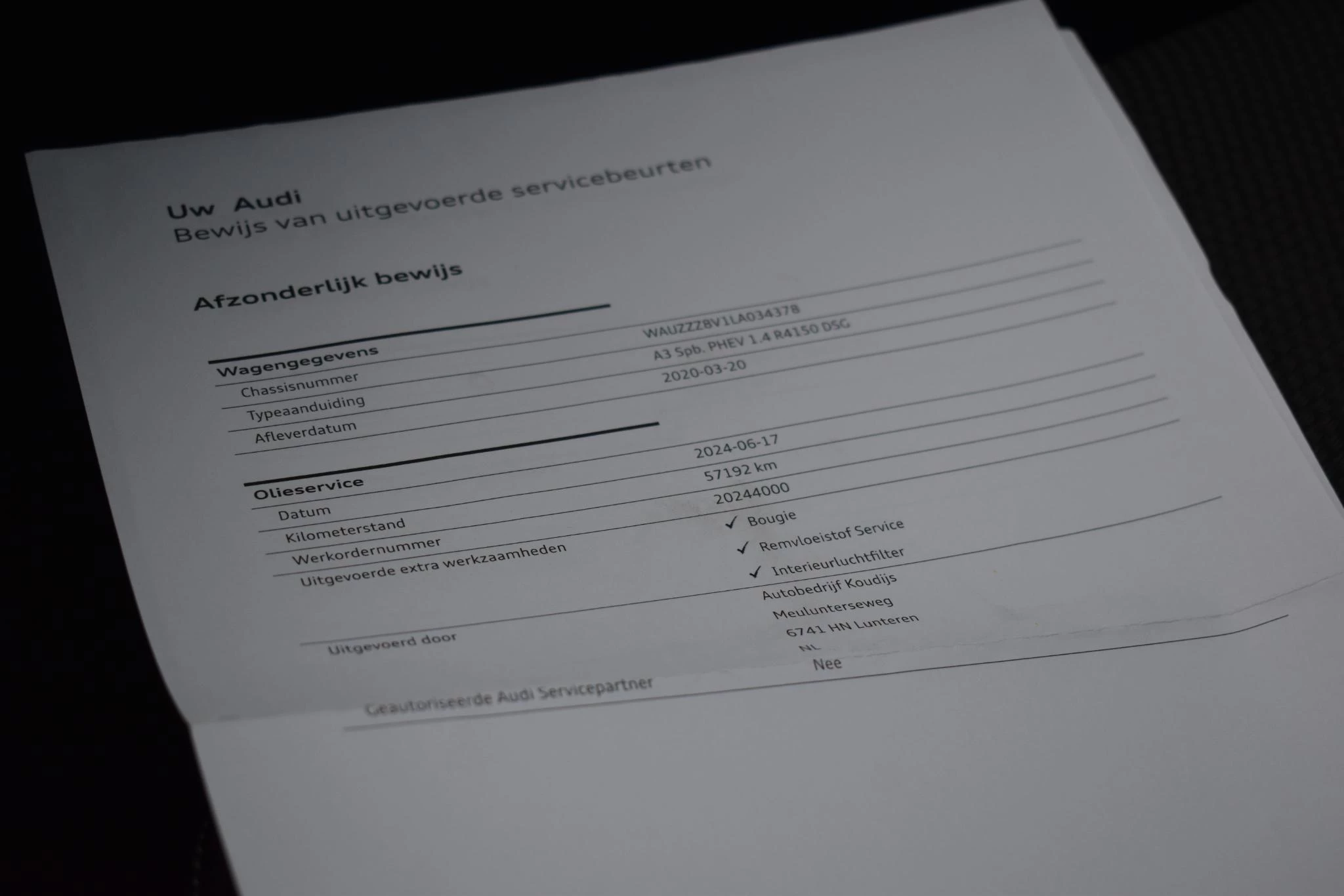 Hoofdafbeelding Audi A3