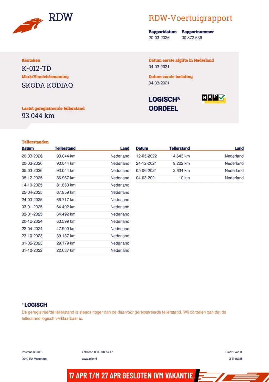 Hoofdafbeelding Škoda Kodiaq