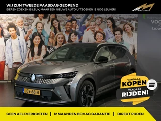 Renault Scénic E-Tech EV87 long range techno - Occasion Lease vanaf €689 p/m - NIEUW! - Camera - Adaptieve Cruise - Navi - Stuur en Voorstoelen verwarmd