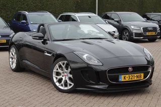 Jaguar F-Type 3.0 V6 Convertible 69.614 km! / Camera / Leder / Keyless / Memory seats / 19'' / Sportuitlaat