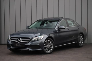 Mercedes-Benz C-Klasse 220 CDI Prestige | 170PK | Schuifdak | Sfeerverlichting | Comand | Led | Stoelverwarming | Clima | 2015.