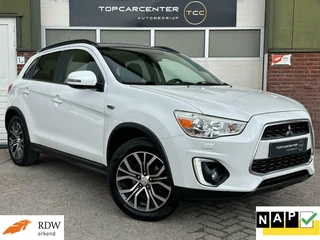 Hoofdafbeelding Mitsubishi ASX Mitsubishi ASX 1.6 Instyle/TREKH/PANO/KEY/STOELV/CAMERA/LEER