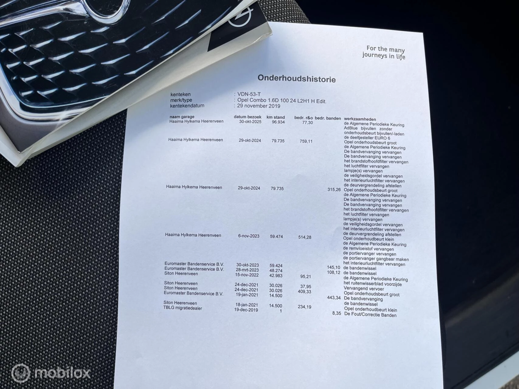 Hoofdafbeelding Opel Combo