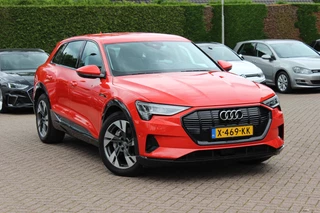 Audi e-tron e-tron 55 quattro advanced Pro Line Plus 95 kWh / SoH 90,4% / 360Camera / Head-up / Leder / Luchtvering / 20'' / CarPlay / Stoelverwarming / DAB / Cruise Control Adaptief