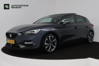 Seat Leon 1.5 eTSI FR Launch Edition (PANORAMADAK, STUUR/STOELVERWARMING, CAMERA, DIGITALE COCKPIT, CRUISE ADAPTIEF, SENSOREN)