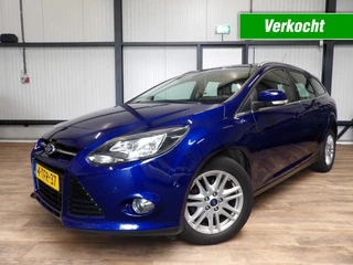 Hoofdafbeelding Ford Focus Ford Focus 1.0 wagon - ecc - navigatie - 6 bak - nette staat!