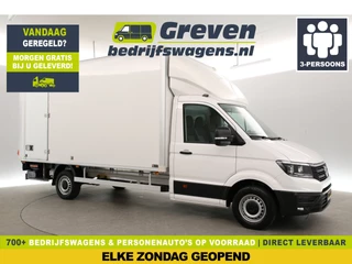 Volkswagen Crafter 35 2.0 TDI | Bakwagen | Laadklep | Zijdeur | 3000KG Trekgew. | 3-Zits | Airco | Cruise | Carplay