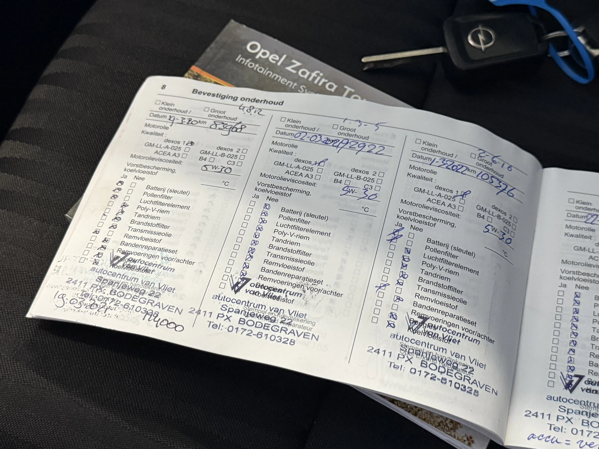 Hoofdafbeelding Opel Zafira