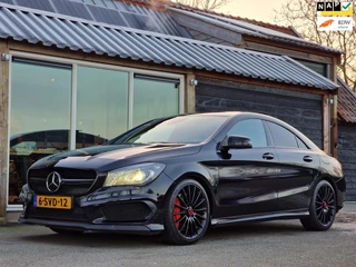 Mercedes-Benz CLA-klasse AMG 45 4MATIC (NL-Auto / NAP / Panoramadak / Schaalstoelen / Harman Kardon / Stoelverwarming / Xenon)