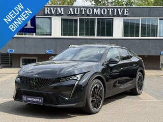 Peugeot e-408 GT 58 kWh NIEUWE AUTO 13KM!| FULL OPTION| PANO| FOCAL AUDIO| 360 CAMERA| ELEKTRISCHE ACHTERKLEP| ELEK. STOELEN| STOEL + STUURVERWARMING MET MASSAGE|