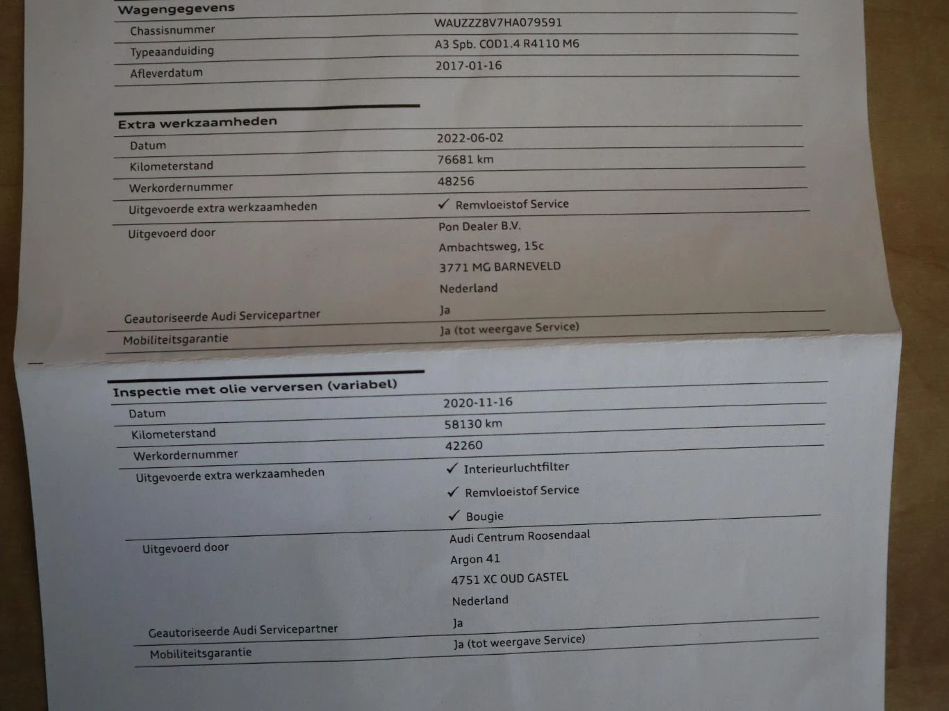 Hoofdafbeelding Audi A3