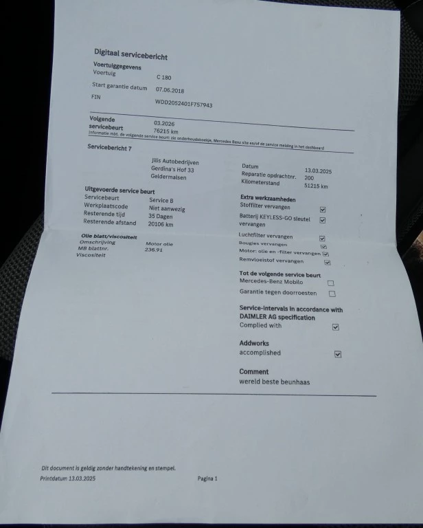 Hoofdafbeelding Mercedes-Benz C-Klasse