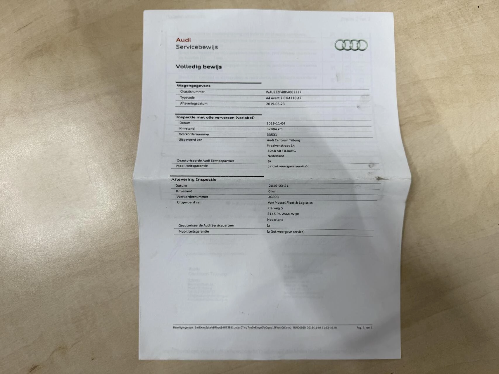 Hoofdafbeelding Audi A4