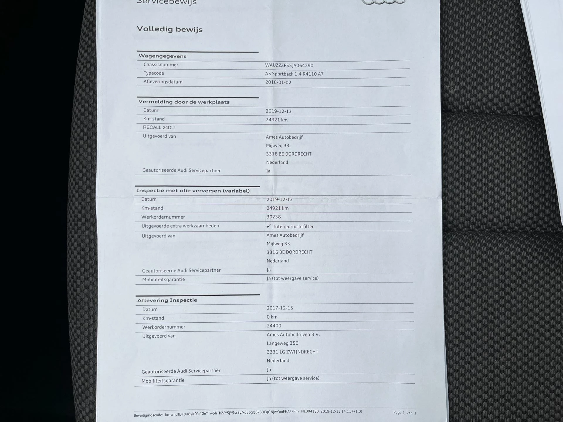 Hoofdafbeelding Audi A5