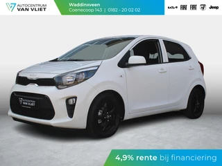 Kia Picanto 1.0 DPi BlackLine | 5-Pers. | Airco | Cruise | Bluetooth | Priv Glass | Black Gloss Velgen