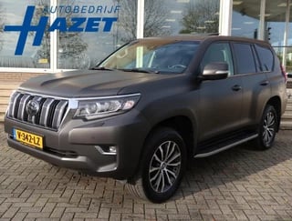 Toyota Land Cruiser 2.8 D-4D-F 5-PERSOONS GRIJS KENTEKEN ALLE OPTIES - EXECUTIVE - MAT BRUIN