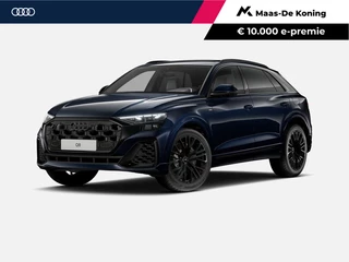 Hoofdafbeelding Audi Q8 Audi Q8 55 TFSI e quattro Pro Line S 394 PK · 22" LM Velgen · Glazen panoramdak · B&O Premium 3D · Assist. plus, remote park · Stoelventilatie + Massage