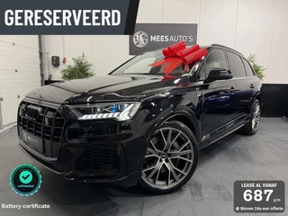 Audi Q7 55 TFSI e quattro S-Edition|RS Zetels|22"|B&O|Matrix