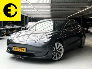 Hoofdafbeelding Tesla Model 3 Tesla Model 3 Performance AWD 75 kWh | Full self drive | Stoelverwarming | 436 PK