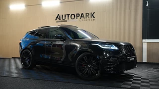 Hoofdafbeelding Land Rover Range Rover Velar Land Rover Range Rover Velar 3.0 V6 SC AWD R-Dynamic HSE R DYNAMIC PANO/HUD/KEYLESS/NIGHTPAKKET/CARPLAY/STOELVERKOELING/BOMVOL!