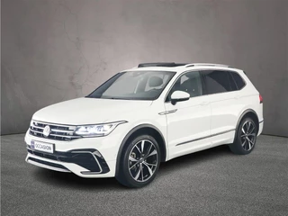 Volkswagen Tiguan Allspace R-Line Business+ 7p. 1.5 TSI 150pk DSG Automaat Trekhaak, 3e zitrij, Panoramadak, Harman Kardon audio, Adaptive cruise control, Elektrische achterklep