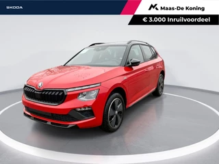 Hoofdafbeelding Škoda Kamiq Škoda Kamiq Monte Carlo 1.0 TSI 85 kW/115 PK SUV 6 versn. Hand | Velvet Red Metallic | Winter Pakket | €3000,- euro inruilpremie