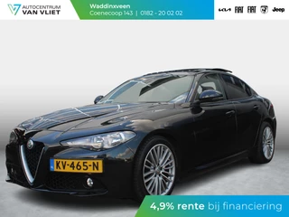 Hoofdafbeelding Alfa Romeo Giulia Alfa Romeo Giulia 2.0 Turbo Aut. 200pk Super | Bruin Leder | Schuif/Kanteldak | 18"