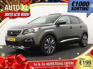 Peugeot 3008 1.2T Aut. 131 PK Premium Pano-dak H-leder Camera 19'LMV  1k