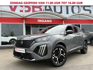 Hoofdafbeelding Peugeot 2008 Peugeot 2008 1.2 PURETECH AUT. FACELIFT NARDO-GREY NAVI CAMERA CARPLAY AIRCO LMV PDC