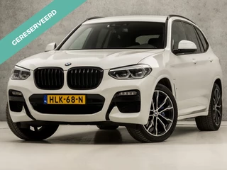 BMW X3 xDrive30e M Sport 293Pk Automaat (APPLE CARPLAY, M PAKKET, GROOT NAVI, SFEERVERLICHTING, KEYLESS, LEDEREN SPORTSTOELEN, GETINT GLAS, CAMERA, NIEUWE APK, NIEUWSTAAT)