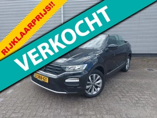 Volkswagen T-Roc Cabrio 1.0 TSI Style Carplay/Audio/Navigatie, parkcontrol, adap.Cruise, windscherm,stoelverwarming,