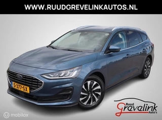 Ford Focus Wagon EcoBoost Hybrid 125 PK H6 (FACELIFT MODEL) Titanium Style Navigatie Chroom DonkerGlas Camera